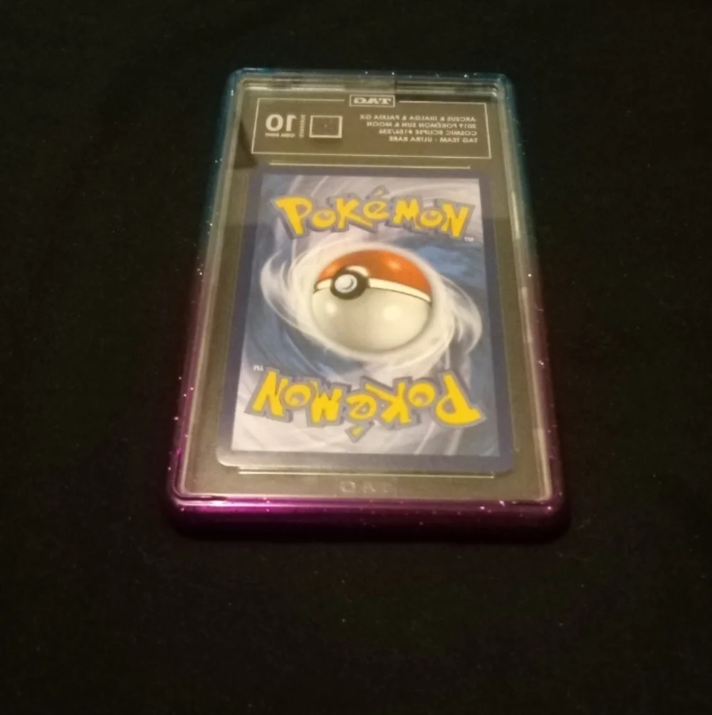 Pokemon Arceus & Dialga & Palkia GX Tag Team SM Cosmic Eclipse 156/236 UR TAG 10
